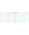 REGISTRE DES DECES 24X32 100p.