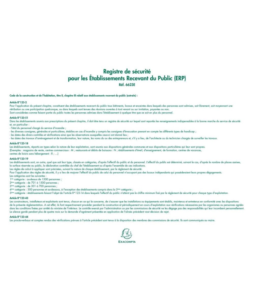 REG. SECURITE ERP 24/32 32p.