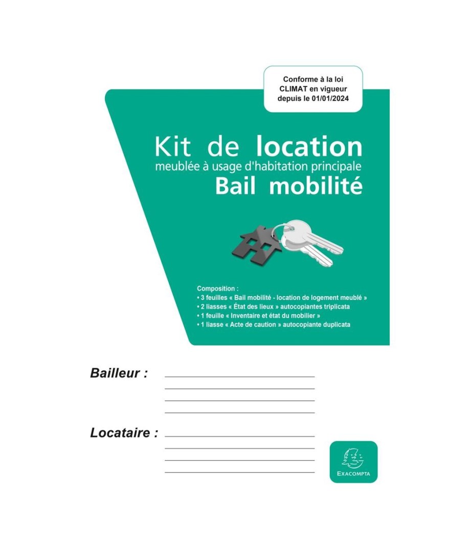 KIT DE LOCATION - BAIL MOBILITÉ