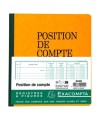 PIQ. POSITION DE COMPTE 21/19 80 PAGES
