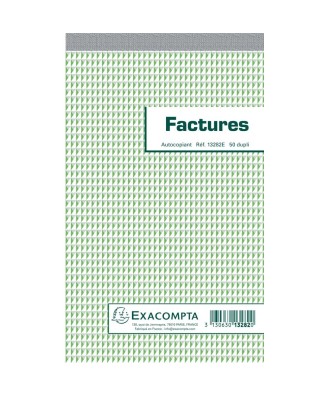FACTURES 22/13,5 Collé en tête 50D A.