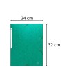 Chem.Sans Rab.Carte Lustrée Scotten Vert