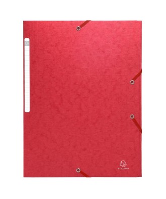 Chem.SansRab.Carte Lustrée Scotten rouge