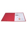 Chem.SansRab.Carte Lustrée Scotten rouge
