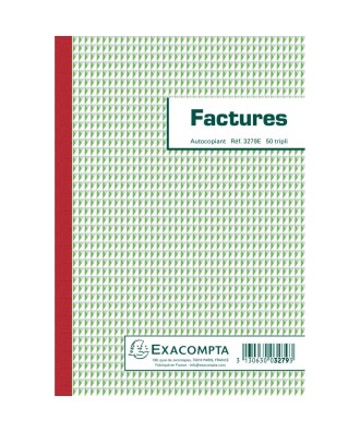 FACTURES AVEC TVA 21x14,8 50T A.