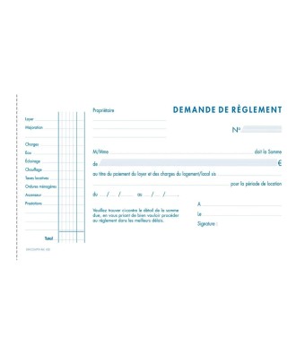 QUITTANCES LOYER 12,5/21 50T A.