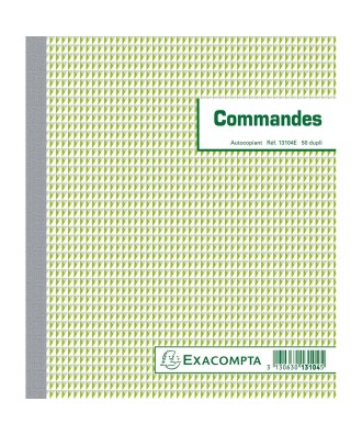 Carnet Commandes 21X18 50D Auto.