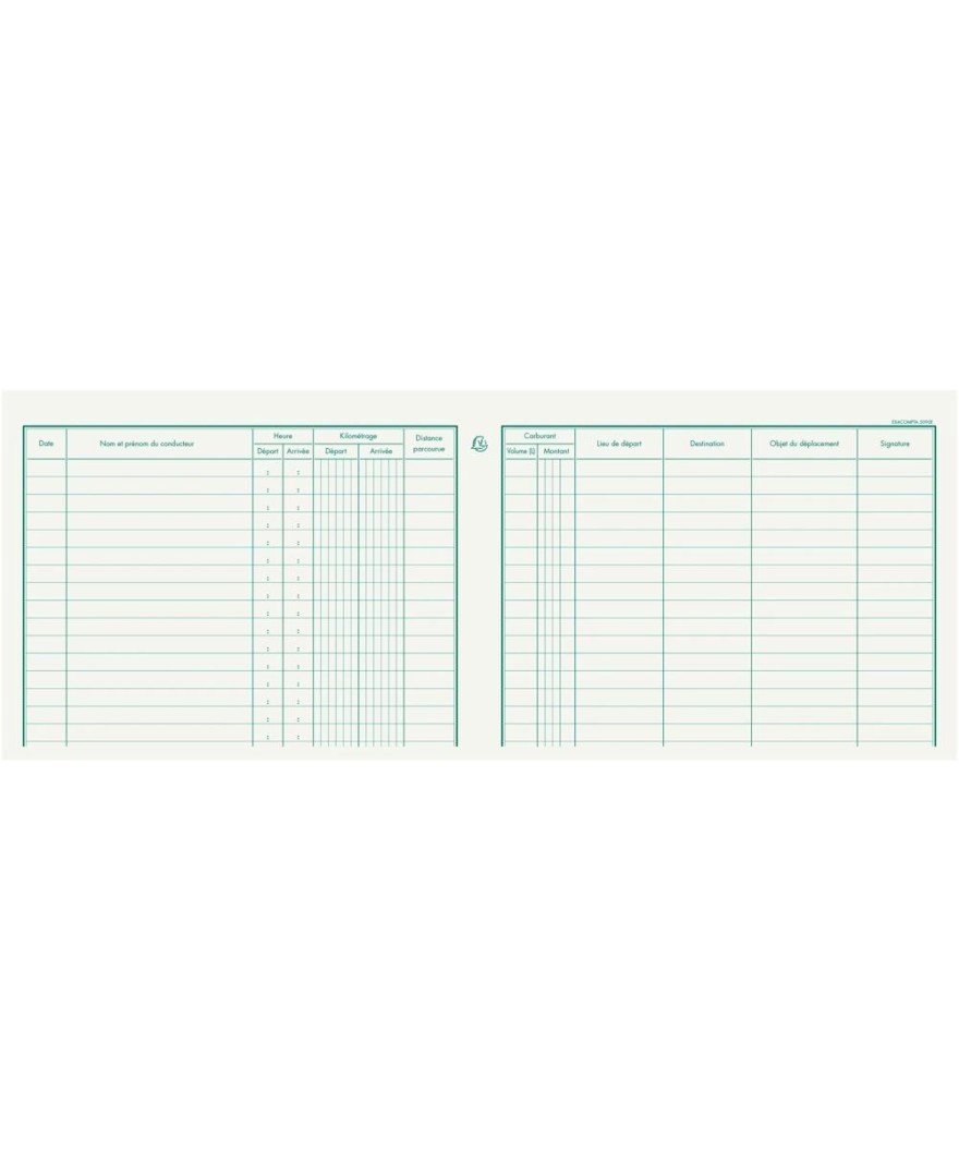Carnet Suivi des déplacements