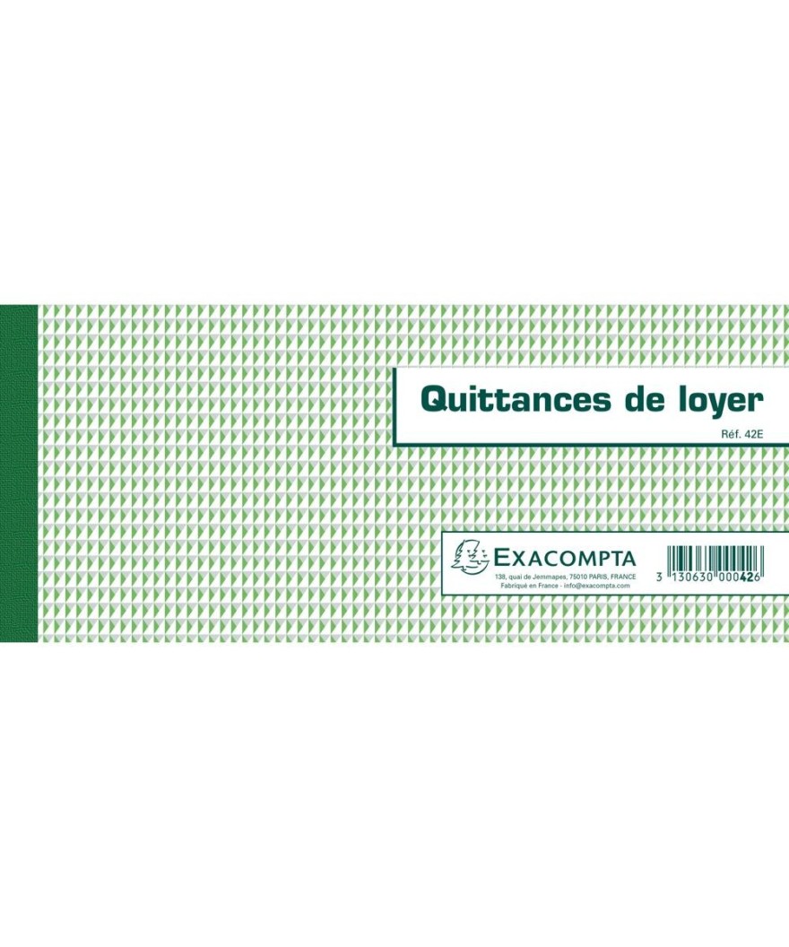QUITTANCES LOYER 10,1/16,5 50 FLLETS