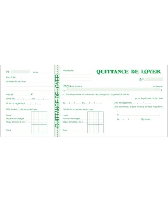 QUITTANCES LOYER 10,1/16,5 50 FLLETS