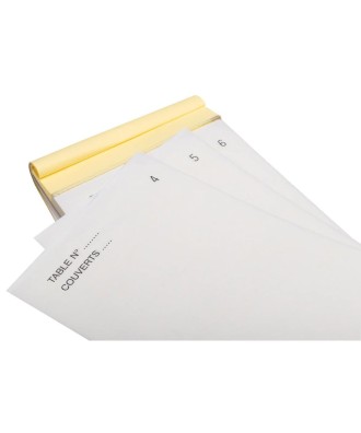 Bloc MH 80x150 50 feuil. Dupli Blc/Jaune