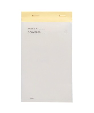 Bloc MH 95x170 50 feuil.Dupli Blc/Jaune