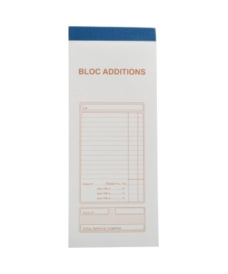 Bloc Addition 90x225 50f.Dupli sans num.