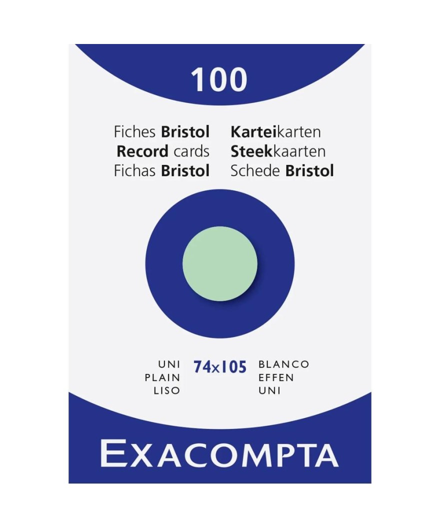 ETUI 100 F. BRISTOL VERT 74/105 UNI