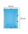 Chem.3rbts elast PP A4 Chrom Pastel Bleu