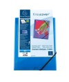 Chem. 3 rab. élast. Perso PP A4 KC bleu