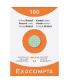 Etui 100 fiches bristol 5x5 105x148 ass