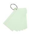 50 Flashcards bristol A7 lignées 5 ass.