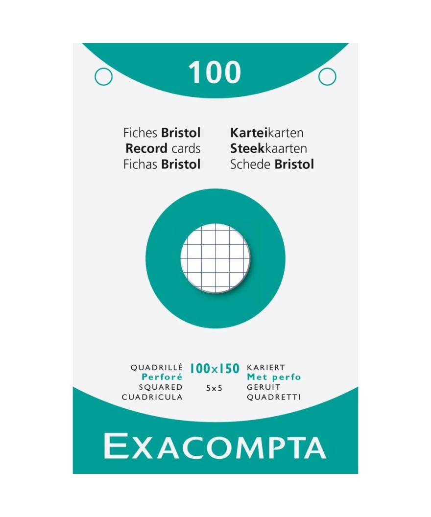 ETUI 100F BRISTOL BLC 100/150 5X5 PERF