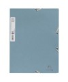 Chem. 3rab+élast. A4 AutentiK Bleu gris
