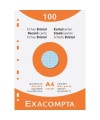 ETUI 100 F.BRISTOL ASS 210/297 5X5 PERF
