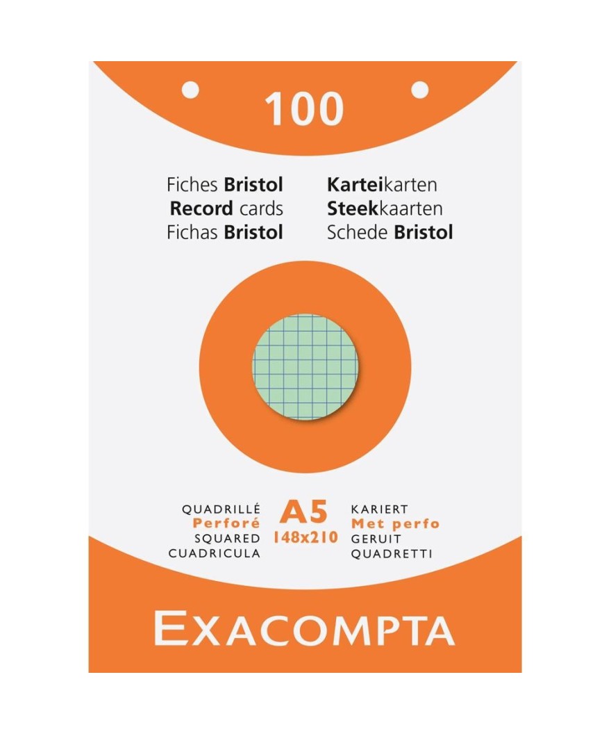 ETUI 100 F.BRISTOL ASS 148/210 5X5 PERF