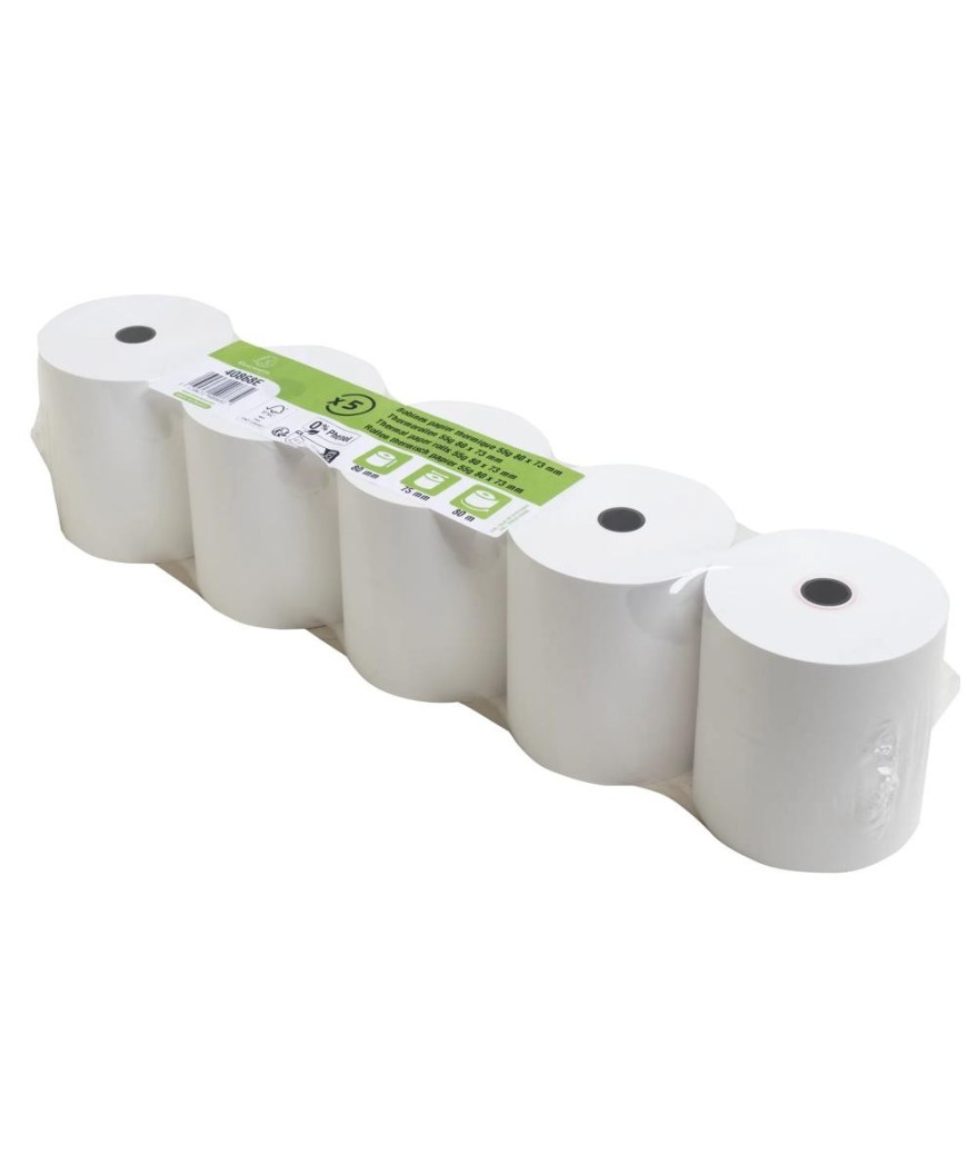 Bobine therm 55g 80x75mm-80m sPh(par 5)