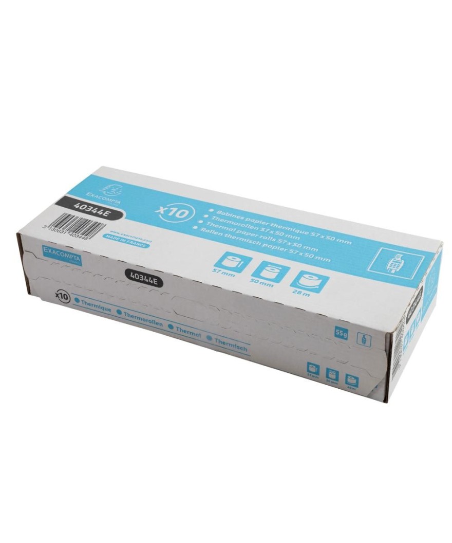 Bob 1pli therm 55g 57x50mm-28m (boite10)