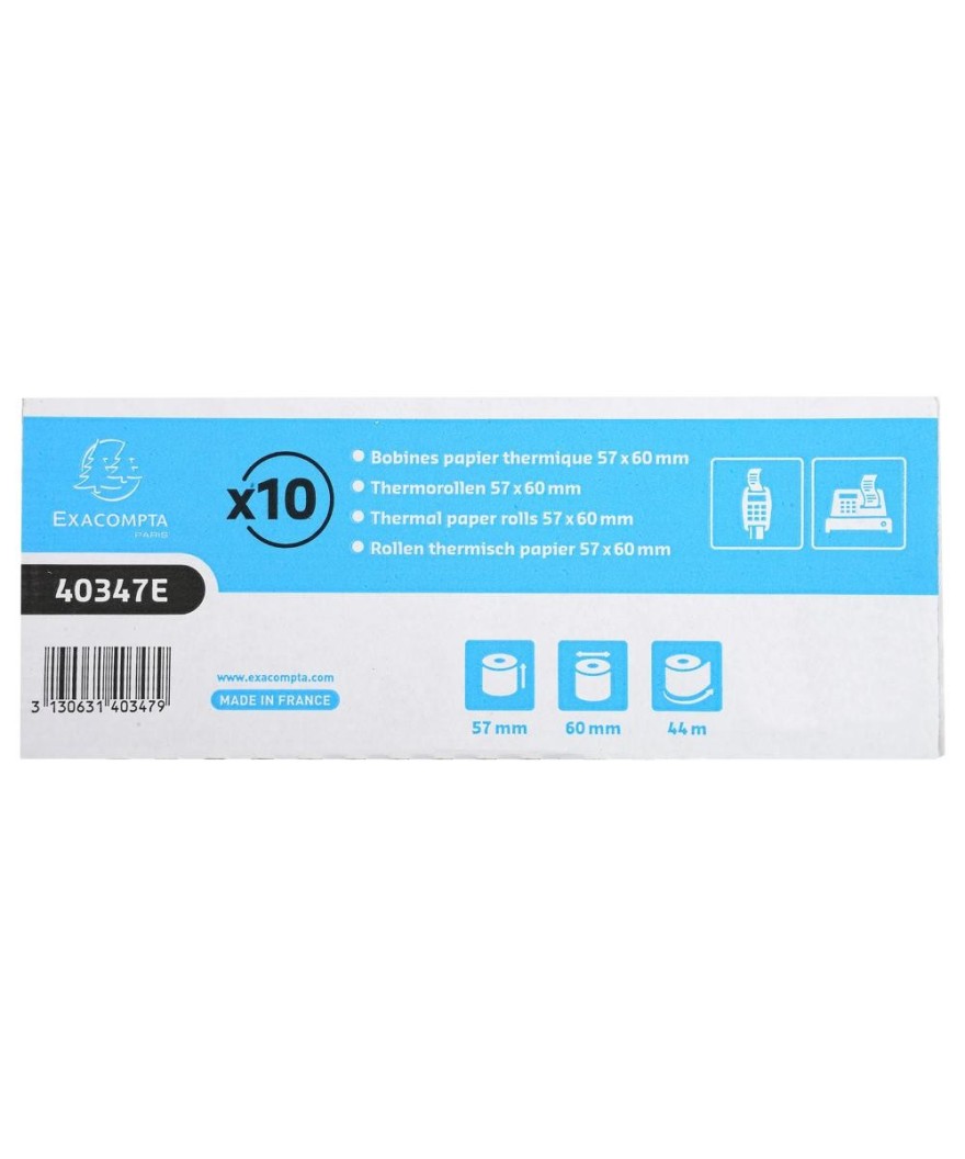 Bob 1pli therm 55g 57x60mm-44m (boite10)