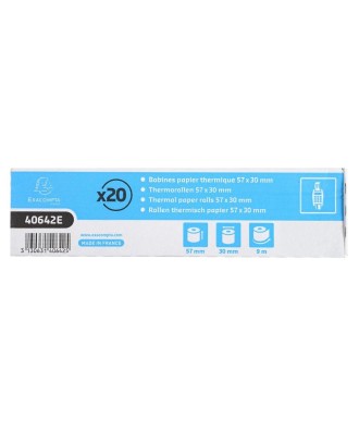 Bob 1pli therm. 55g 57x30mm-9m (boite20)