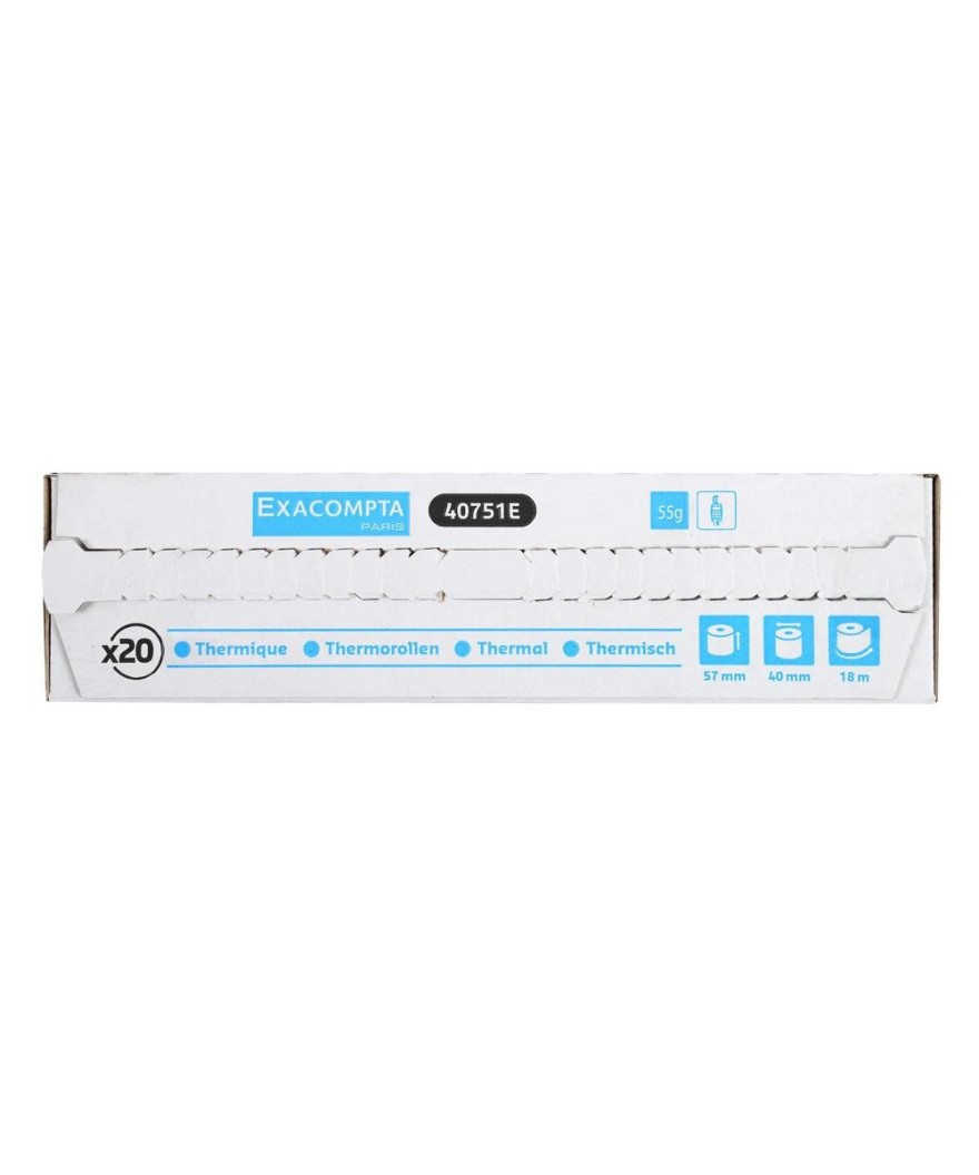 Bob 1pli therm 55g 57x40mm-18m(boite 20)
