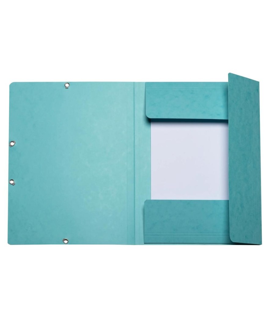 Chem. 3rab+élast. A4 carte Bleu givré