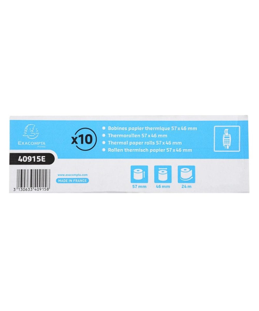 Bob 1pli therm 55g 57x46mm-24m (boite10)