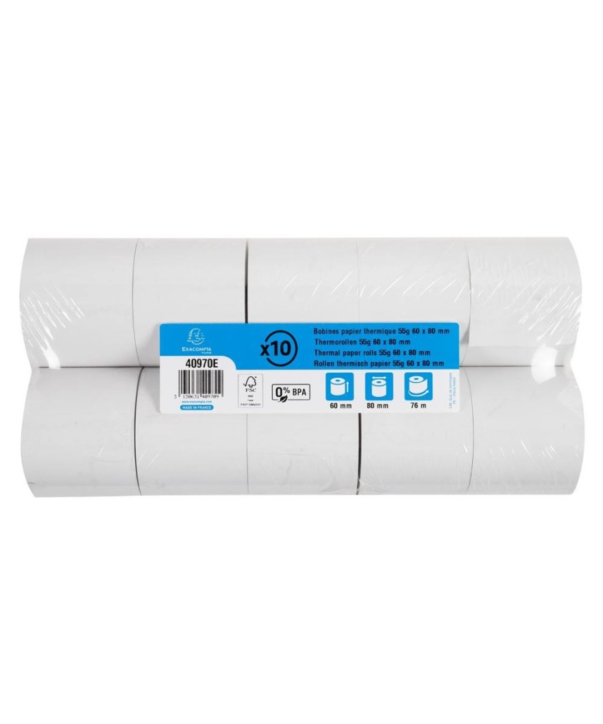 Bob 1pli therm 55g 60x80mm-76m (par10)