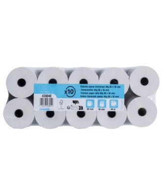 Bob 1 pli therm 48g 80x56mm-44m (par 10)