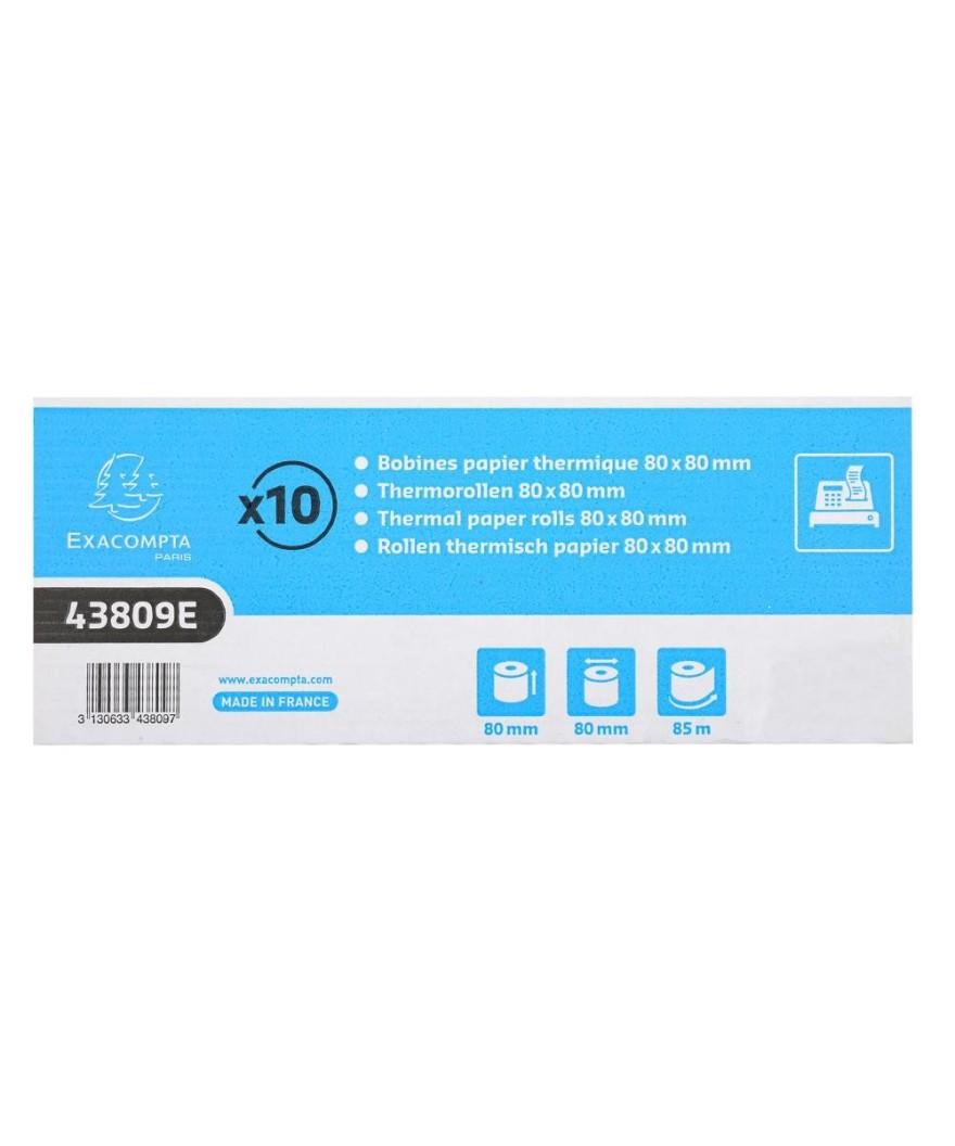 Bob 1pli therm 48g 80x80mm-85m (boite10)