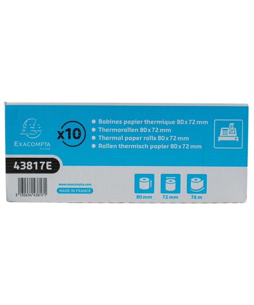 Bob 1pli therm 48g 80x72-76m (boite10)