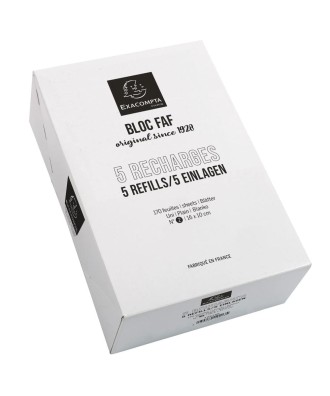 BTE 5 RECHARGES FAF 16/10 N°2 UNI