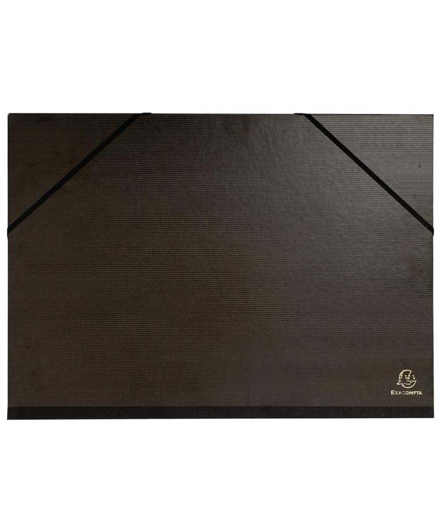 Cart.Dessin 32X45 Elast+3Rab. Kraft NOIR