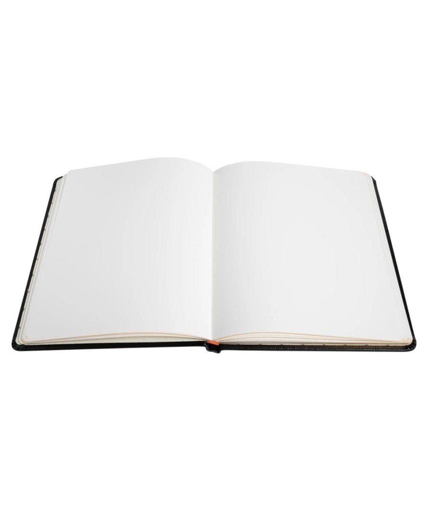 Livre d'or cuir Alpille 26X22 noir +/t