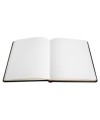 Livre d'or cuir Alpille 26X22 noir +/t