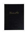 Livre d'or balacron Noir 26x22 +/titre