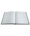 Livre d'or balacron Noir 26x22 +/titre