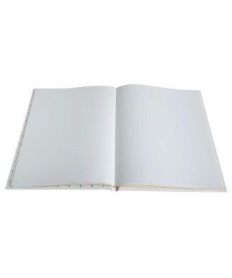 Livre d'or balacron Blanc 26x22 +/titre