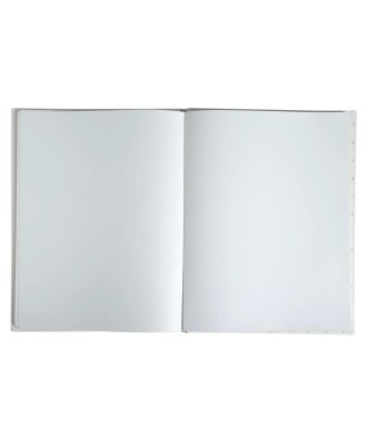 Livre d'or balacron Blanc 26x22 +/titre