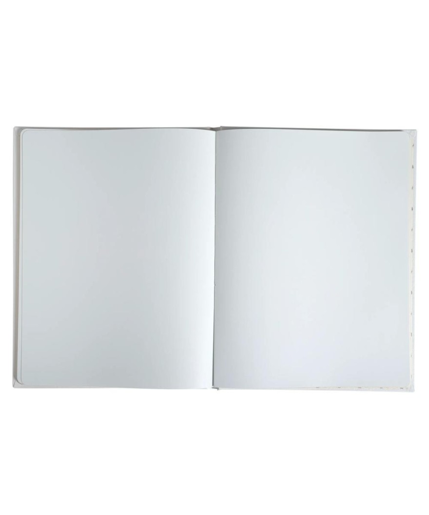 Livre d'or balacron Blanc 26x22 +/titre