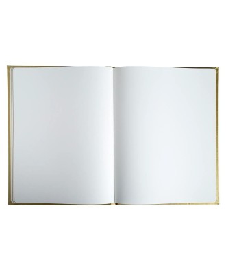 Livre d'or balacron or 26X22 +/titre