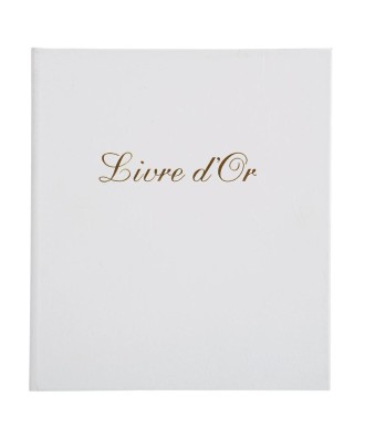 Livre d'or balacron 21/19 +/titre ass.