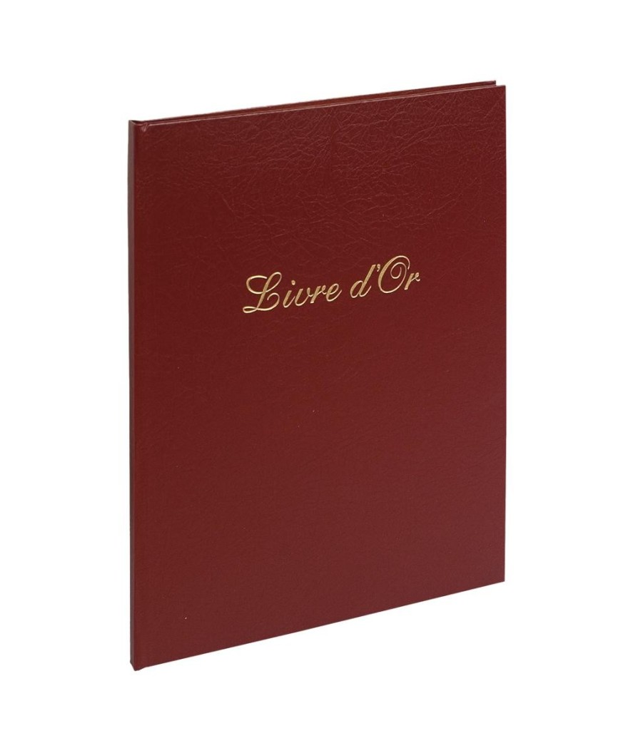 Livre d'or balacron 26x22 +/titre ass.