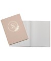 Livre d'or 100p 27x22cm Ringflower latté